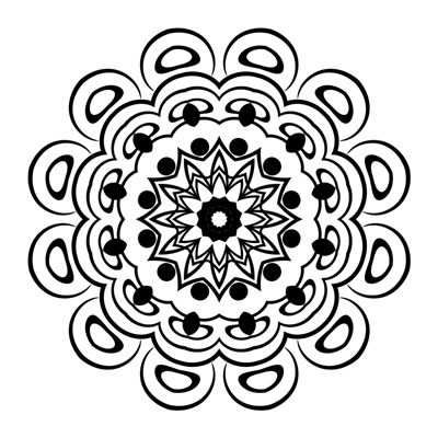 Swirly Dots Mandala (M71) - Free Printable Coloring Pages by Color a ...