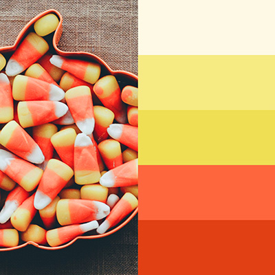 candy corn color inspiration