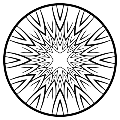 Mandala Coloring Page (M125) - Free Printable Coloring Pages by Color a ...