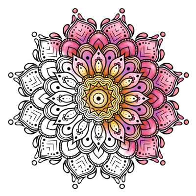 Beautiful Flower Mandala