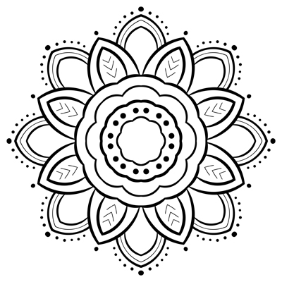 Flower Mandala (M54)