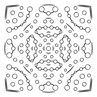 Dotty coloring page