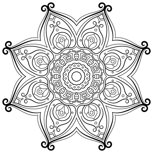 Flower Mandala (M106)