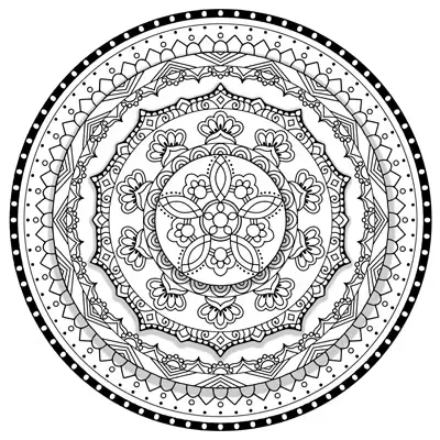 Circle of Peace mandala
