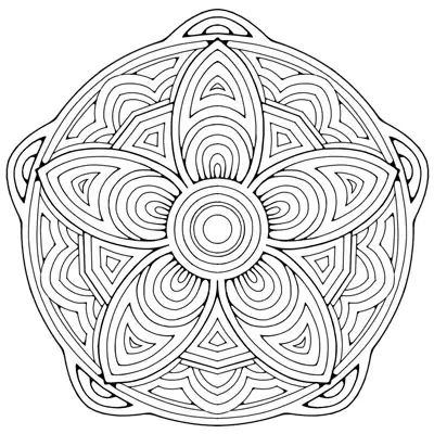 Flower Energy Mandala